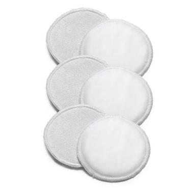 Imagem de Absorventes Reutilizáveis p/ Seios Bamboo Pads Mom's Essentials (6 Uni