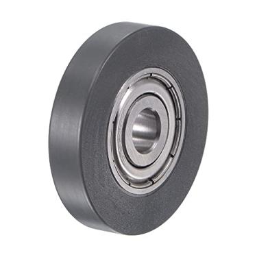 Imagem de 1 peça Guia Roda Plana Groove 6mm Eixo Hole 30mm Diâmetro Pompa Revestido