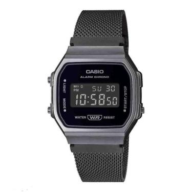 Imagem de Relógio De Pulso Casio Unissex Quartzo - A168Wemb-1B Preto
