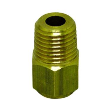 Imagem de Conector 1/4 X 8 Mm Macho Engate Latão - Tecnoar
