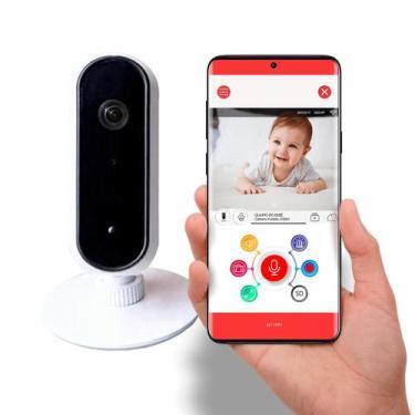 Imagem de Babá Eletrônica Câmera wi-fi Visão noturna Áudio bidireciona - Appego