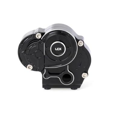 Imagem de LCX Racing 1/18th RC Crawler Car Aluminum Transmission Housing Gearbox Case for Axial UTB18 Capra Unlimited Trail Buggy, Upgrades Parts Accessories