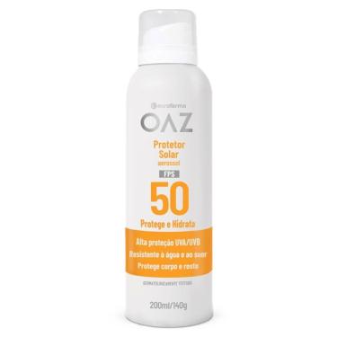 Imagem de OAZ Protetor Solar Aerosol FPS 50 200ml - 7891317024666 OA
