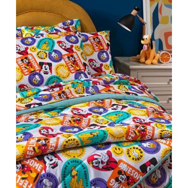 Imagem de Colcha Solteiro Matelada Disney Mickey Minnie Carros - Andreza, Mickey