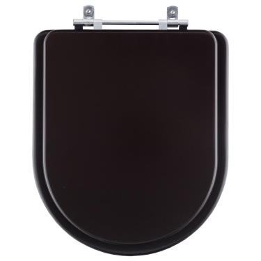 Imagem de Assento Sanitário Poliéster Carrara Marrom Fosco Para Vaso Deca