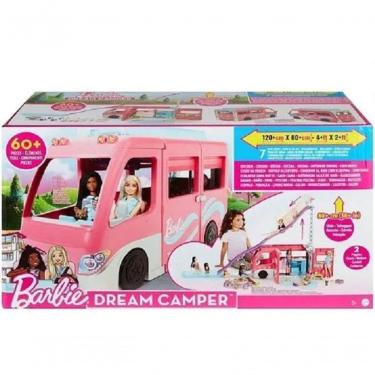 Imagem de Barbie Veiculo Estate Dream Camper Mattel Hcd46