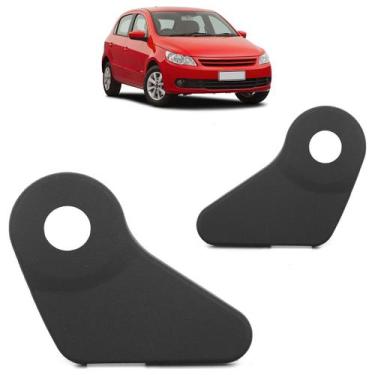 Imagem de Acabamento Lateral Banco Gol G5 2009 2010 2011 2012 2013 Preto Furo Mi