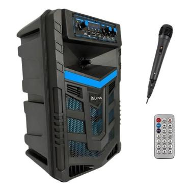 Imagem de Caixa De Som Amplificada 2000w Bluetooth com Microfone - INLUSS