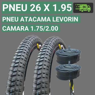 Imagem de Pneu Aro 26 Bicicleta Pneu Levorin Pneu 26 X 1.95 Atacama Levorin, 2 P