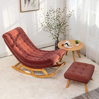 Imagem de Braço, deck de balanço, quarto, sala de estar, varanda, espreguiçadeira, sesta, relaxante, solteira, mulher grávida, reclinável descansando