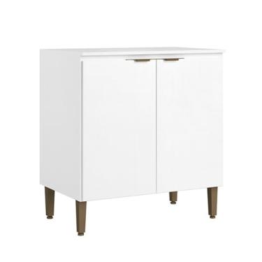 Imagem de Thb - Balcão Leticia 80cm 2 Portas THB (Branco)