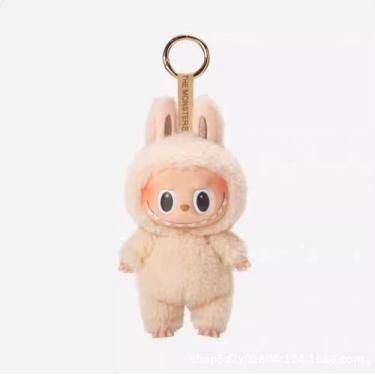 Imagem de Figura Colecionável de Vinil POPMART Labubu Soy Milk Duoduo Heartbeat 