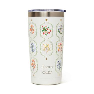 Imagem de Kouda Copo Cicero + Kouda Don 500ml 10379 Branca Jardim