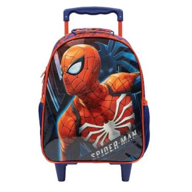 Imagem de kit 2 pecas mochilete com Rodas "16" SPIDER-MAN - REF:10680 + estojo v