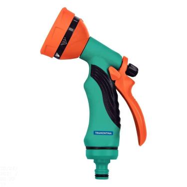 Imagem de Hidropistola 10 Tipos De Jato Para Engate Rápido Tramontina Multifunção Tramontina