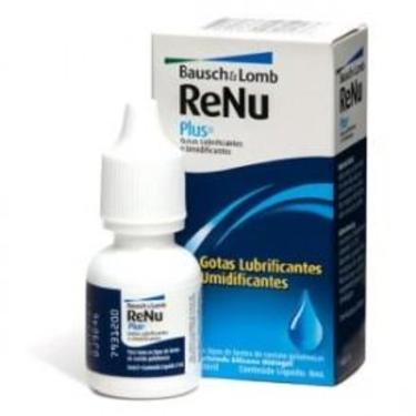 Imagem de Renu Plus Gotas Lubrificantes e Umidificantes para Lentes 8ml BAUSCH & LOMB