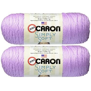 Imagem de Compra em massa: Fios sólidos Caron Simply Soft (embalagem com 2) (orquídea)