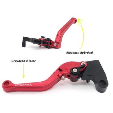 Imagem de Manete Esportivo Moto Mv Agusta Brutale Dragster Rivale Turismo Veloce