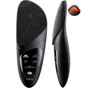 Imagem de Escova de Limpeza Facial COSLUS - Silicone Impermeável e Recarregável