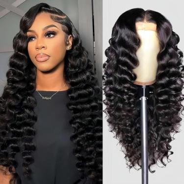 Imagem de Peruca Deep Wave Lace Front PYY - Cabelo Humano 100% - Densidade 200