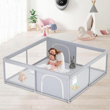 Imagem de Playpen Infantil Extra Grande XVI-HX (200x200cm) - Uso Interno e Exter
