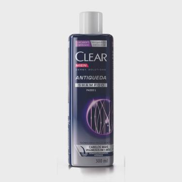 Imagem de Shampoo clear men derma solution antiqueda com 300ML