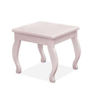 Imagem de Banqueta Para Penteadeira Camarim Rosê - Móveis Luapa Rosê