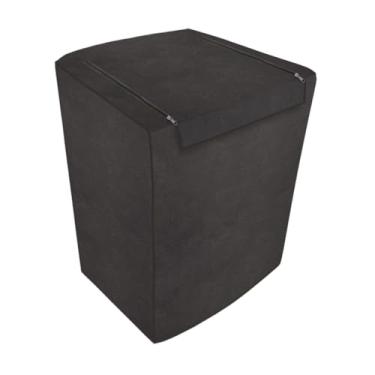 Imagem de "Capa Para Maquina De Lavar Brastemp Eletrolux Consul 10Kg 11Kg12Kg Impermeável Flanelada Com Zíper Proteção UV All Black Capa Para Lavadora Resistente Grossa Material Grosso"