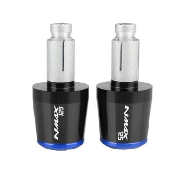 Imagem de Extremidades de manoplas de guidão de motocicleta, tampas de extremidade de manoplas, acessórios deslizantes de peso para NMAX 155 NMAX155 NMAX 125 NMAX125 2015-2017