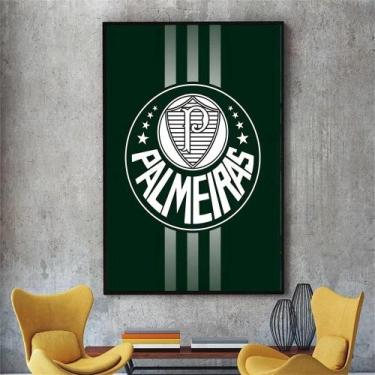 Imagem de Palmeiras Football Club Vintage Poster Sem Moldura Papel Kraft Arte De