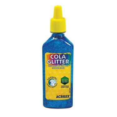 Imagem de Cola Glitter 23g azul 204 Acrilex