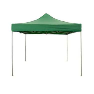 Imagem de Tenda Sanfonada 2x2 Policloreto de Vinilica - Goiania Tendas, Verde mu