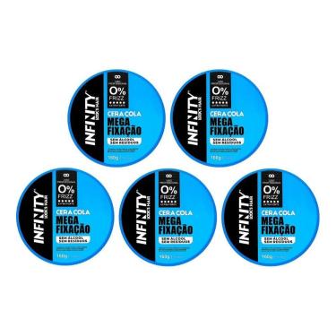 Imagem de Pomada Capilar Infinity Cola 160G - Kit Com 5Un
