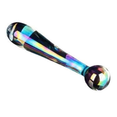 Imagem de Penetrador Twilight Gleam De Vidro 17Cm Plug Anal Vidro Dildo Penetrável PL127