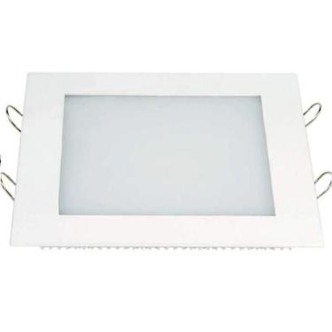 Imagem de Painel Led Quadrado De Embutir 12W Lux Bivolt Taschibra