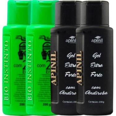 Imagem de Kit 2 Gel Detonador Com 21 Ervas 2 Gel Extra Forte Andiroba - Apinil