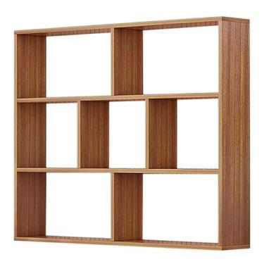 Imagem de Rack de vinho montado na parede - Prateleira suspensa de madeira rústica para garrafas, armário de bebidas de bar doméstico moderno, armazenamento de copo de vinho flutuante para cozinha e sala de