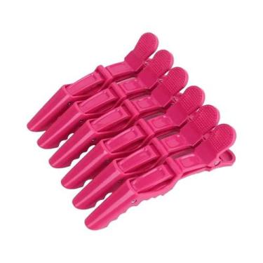 Imagem de Clipes De Cabelo Em Forma De Jacaré 6PCS, Garras De Crocodilo Para Bar