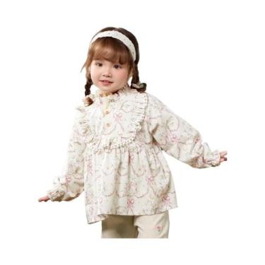 Imagem de Babadores Impermeáveis para Bebês, Avental Para Alimentação De Meninas