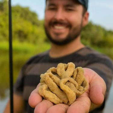 Imagem de Isca Tripa De Frango Desidratada Para Pesca De Tilapia Pacu Pintado Pi