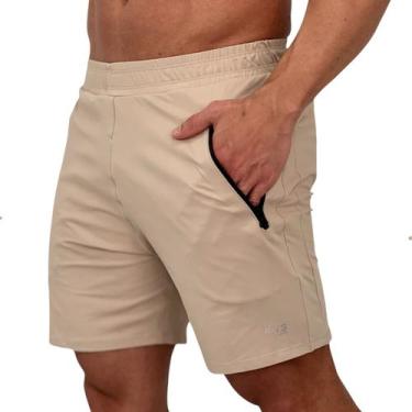 Imagem de Bermuda Masculina Em Poliamida De Academia Fitness Com Bolso - Fits Gy