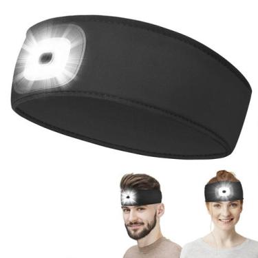 Imagem de Faixa de cabeça Bluetooth BULYPAZY para mulheres com alto-falantes HD 