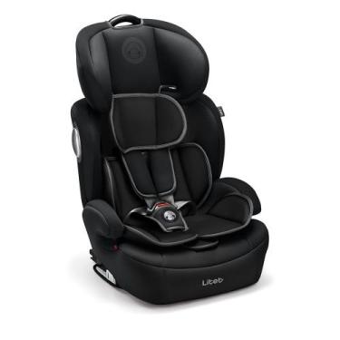 Imagem de Cadeirinha Infantil para carro Safemax Fix 2.0 Isofix 9-36 Kg Preta Li