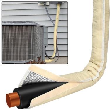 Imagem de Capa Isolante para Tubo de HVAC Benasan 183 x 26 cm Caqui