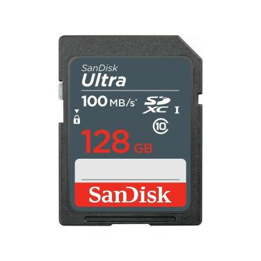 Imagem de Cartão de Memória SD Ultra Classe 10 128GB Desempenho Confiável Durabilidade Uso Profissional Sandisk