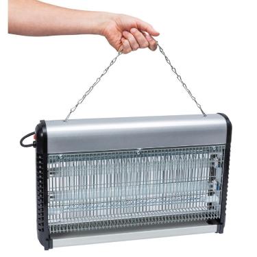 Imagem de Mata Insetos Profissional Pretoof 16W 220V Area 50m2 Grade Protecao Preto Kala