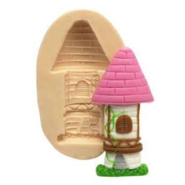 Imagem de Molde De Silicone Torre Rapunzel
