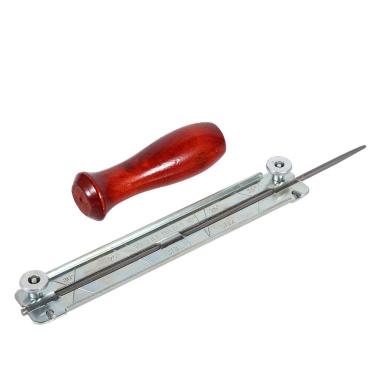 Imagem de Lima Para Amolar Correntes De Motosserra, Kits De Amolar Lima, Lima Para Amolar Motosserra Com Ferramenta De Suporte De Madeira, Lima Para Motosserra Stihl Para Motosserra(4mm)