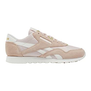 Imagem de Reebok Women's Classic Nylon Sneaker, Possibly Pink/Chalk, 7