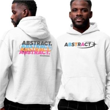Imagem de Moletom Canguru Com Capuz‎ Logo Street Abstract Colorful-Unissex